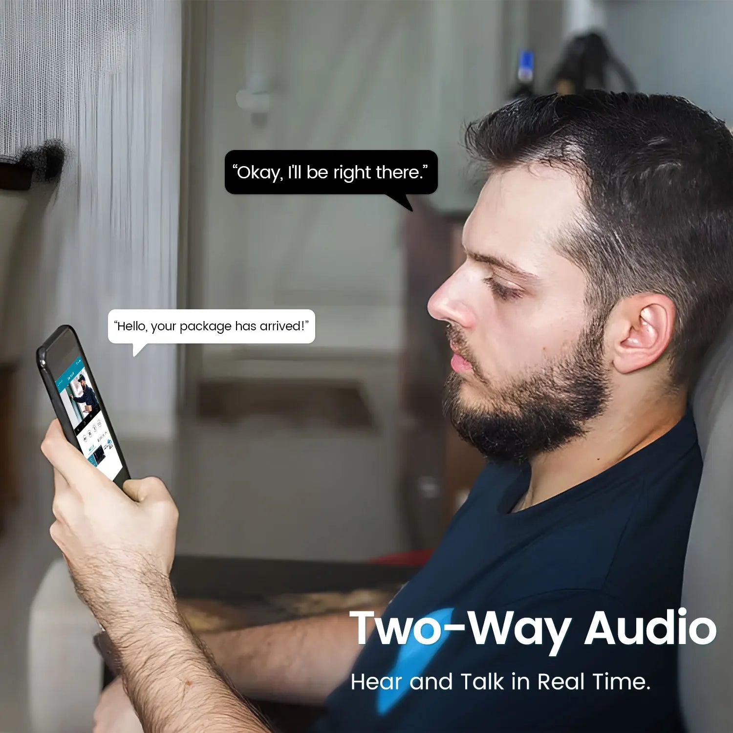 NNEOBA Outdoor Mini WiFi Camera Color Night Vision (4MP) - Image 5